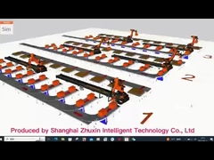 Unità di montaggio a parete di robot lineare di rotaia di robot lineare con carico utile da 300 a 1000 kg