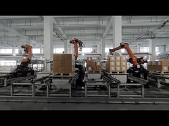 KUKA robot tre-macchina collegamento