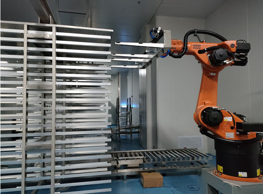KUKA KR60-3 Robot di palettatura Fabbrica di cellule Robotica Robot industriale a sei assi