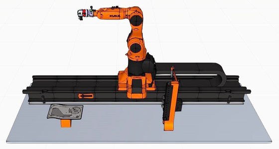 Ottimizzazione FEM e struttura a specchio Robot lineare per applicazioni di traiettoria precisa