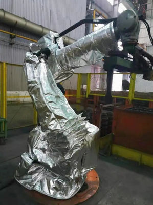 Abito protettivo per robot industriale Manica resistente alle alte temperature per robot