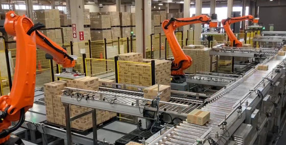 Cella di 60 kg di carico utile per robot industriale con controller KRC4