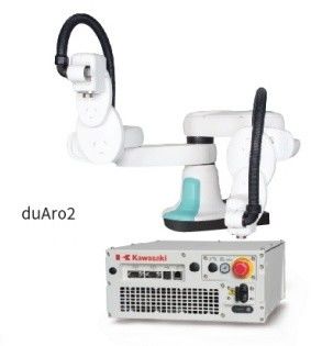 Kawasaki Collaborative Robot DuAro Assemblaggio Manipolazione carico e scarico