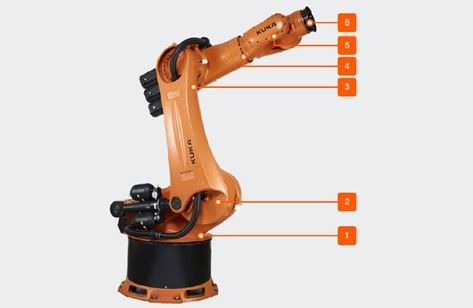 Kr500 Kuka Robot Sei Assi Robot Pesante Per Automazione Avanzata