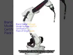 Saldatura automatica Braccio robot Kawasaki BA006N Automazione industriale